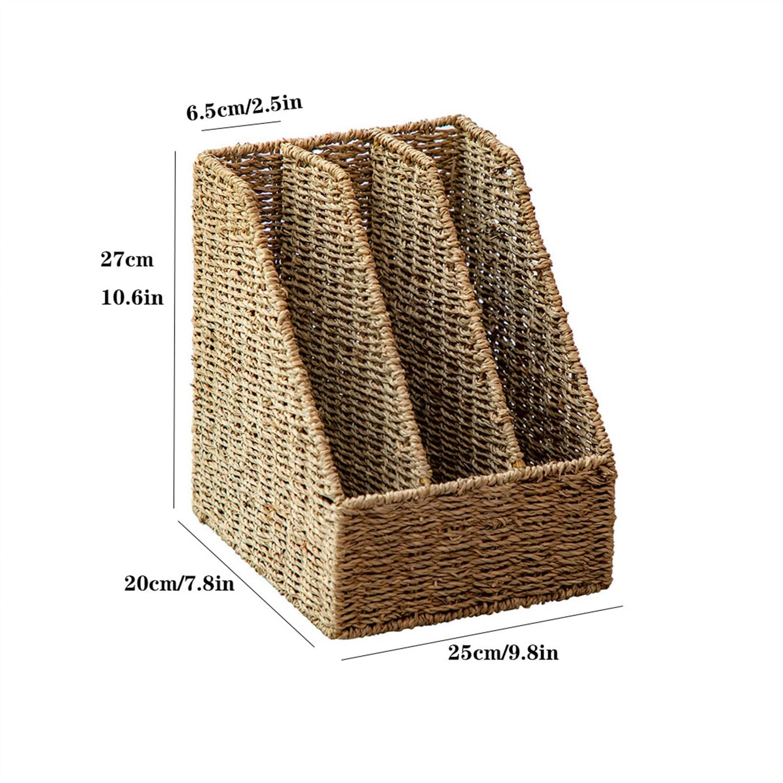 File Rack Aktenregal, Schreibtisch-Organizer for Bürobedarf, vertikales Lagerregal mit 3 Fächern mit großer Kapazität for Zuhause, Büro, Aktivitätsraum Office File Organizer Shelf