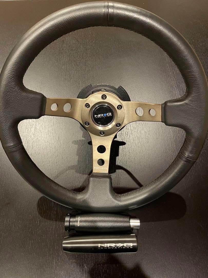 NRG ステアリング クイックリリース等セット シビックEFセダン
