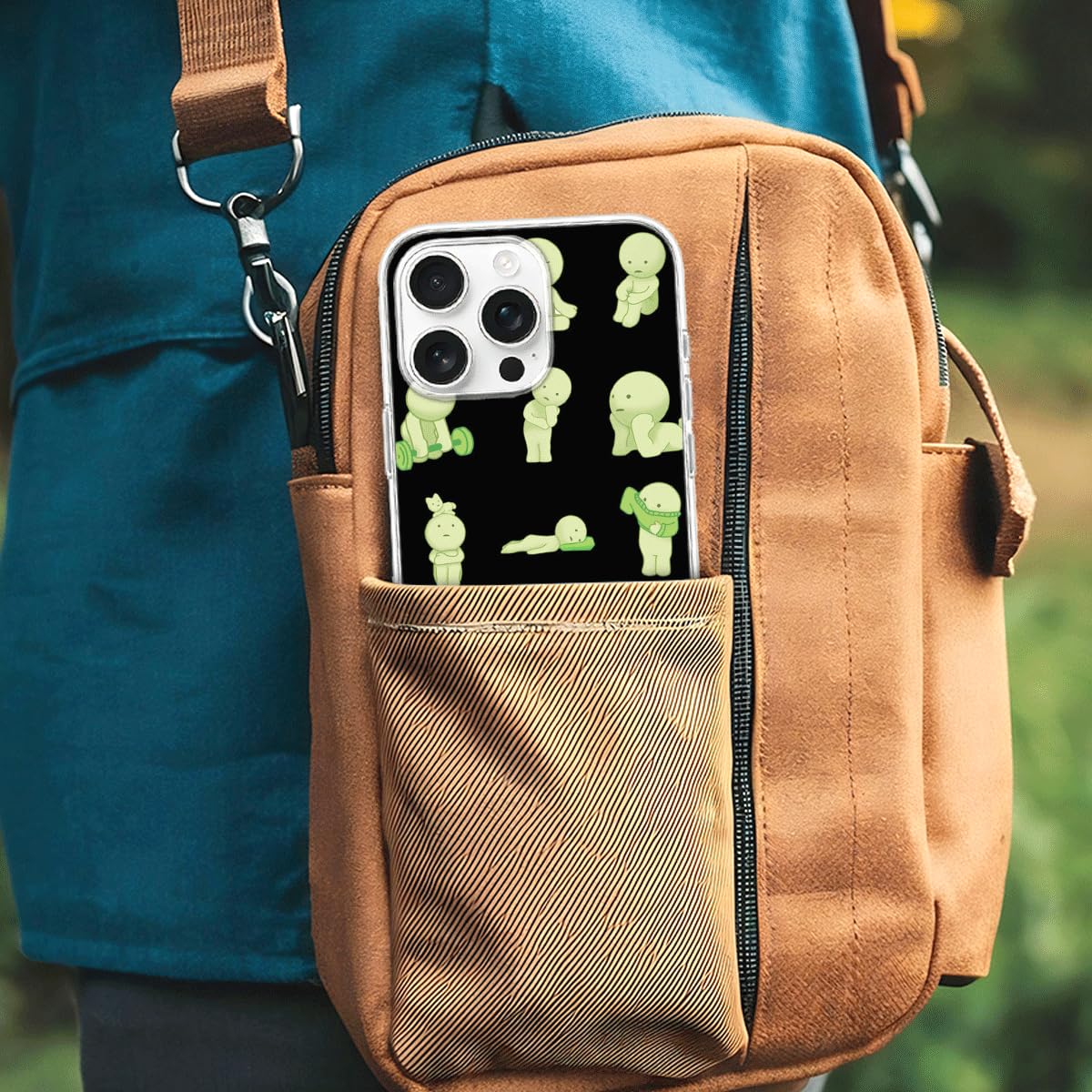 Amazon.com: Phone Case Compatible with iPhone Smiski Waterproof Sticker Max  Funny 15 Series Pack Pro Transparent Accessories Scratch : Cell Phones &  Accessories