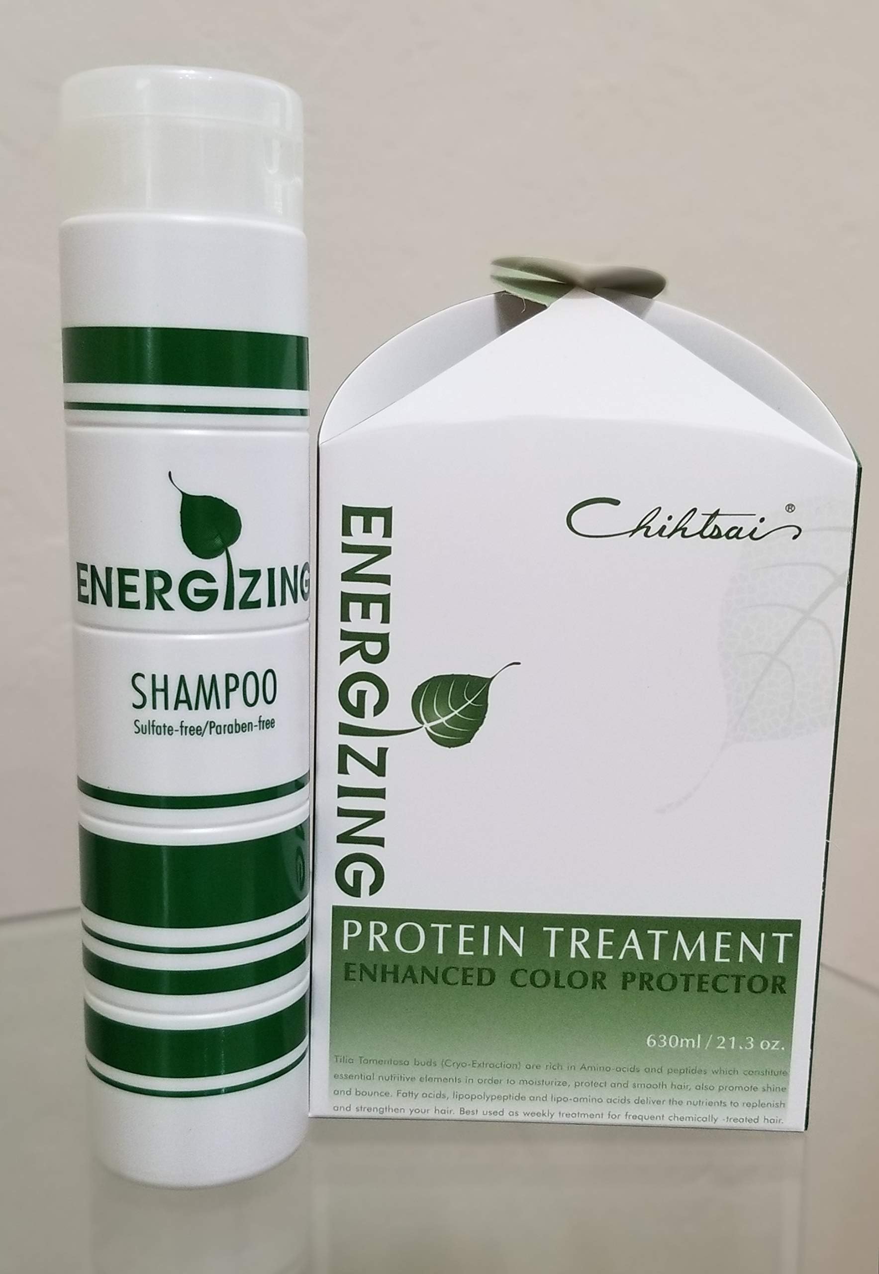 ChihtsaiEnergizing Shampoo Sulfate Free and Protein Treat Set - (8.45oz / 21.3oz)