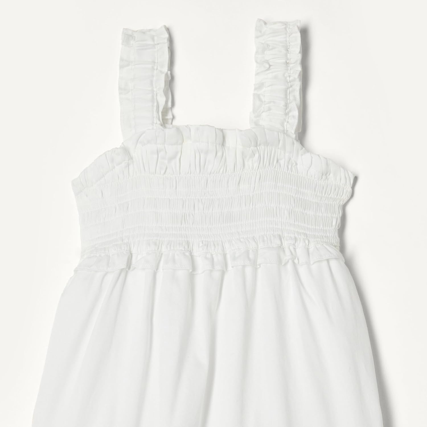 Amazon Essentials Girls and Toddlers' 100% Cotton Smocked Tank Dress