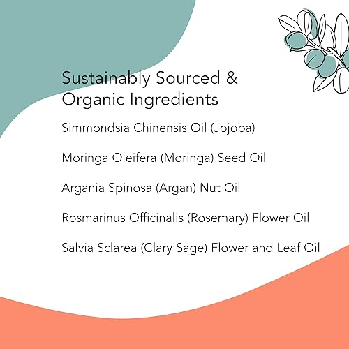 Miniatura 3 de Nuele Hair Suero protector contra el calor, hidrata y protege el cabello, suero protector de calor limpio, natural y orgánico, protector térmico no