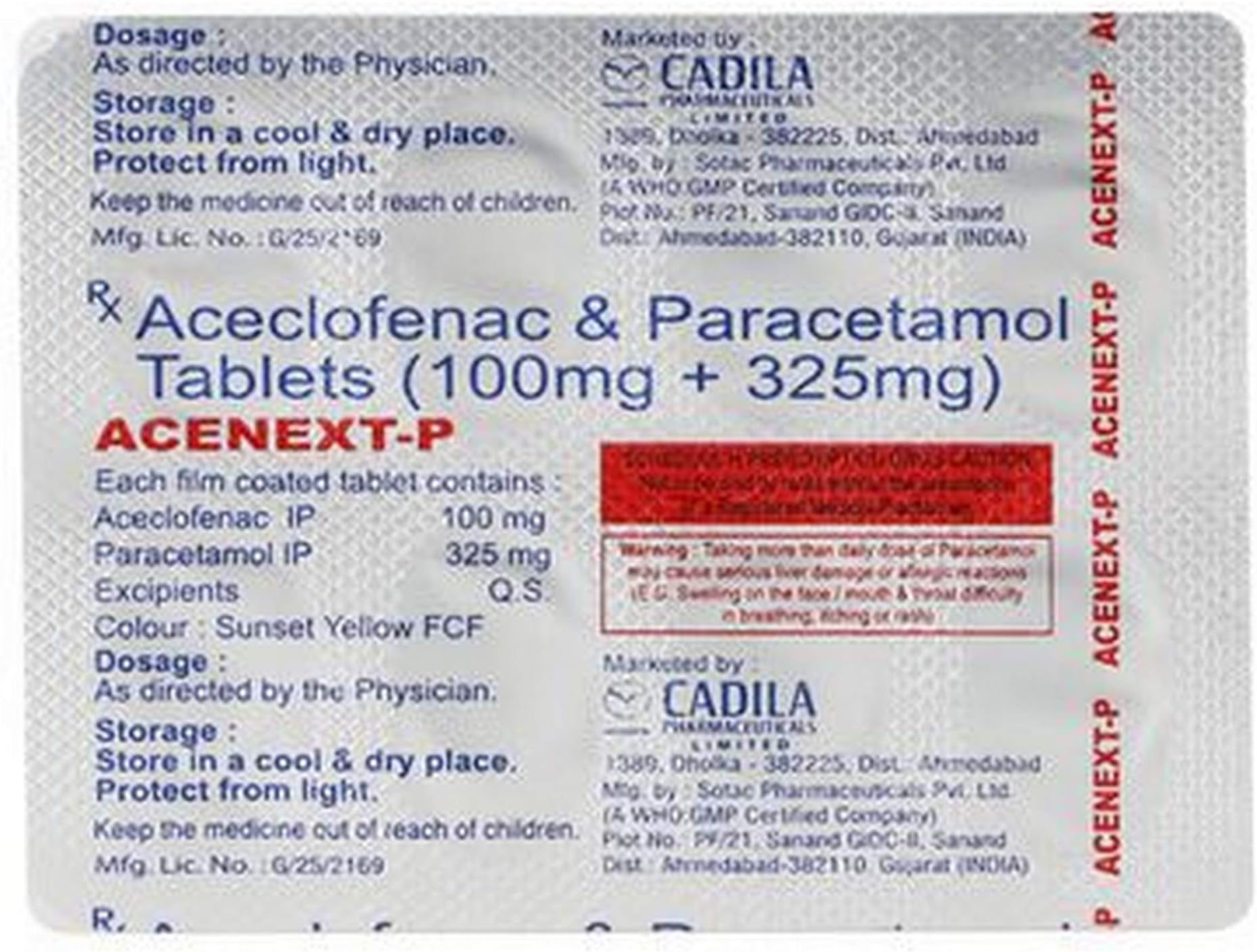 Acenext-P - Strip of 10 Tablets