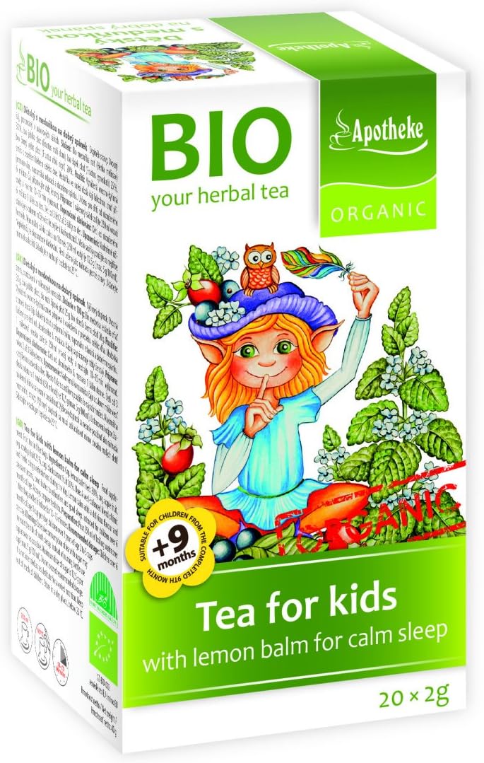 Apotheke Organic Tea for Kids- Lemon Balm for calm sleep