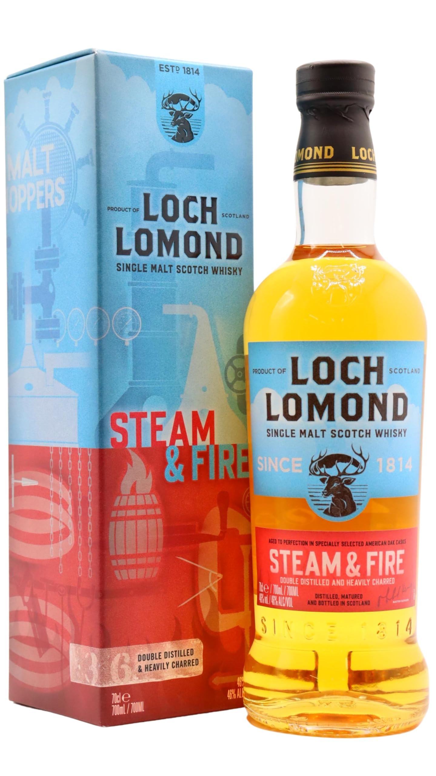 Loch Lomond - Steam & Fire - Whisky 70cl 46% ABV : Amazon.co.uk