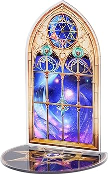 Amazon | YUYAKESHI 背景 バックボード スタンド P9 窓 ob11 人形用