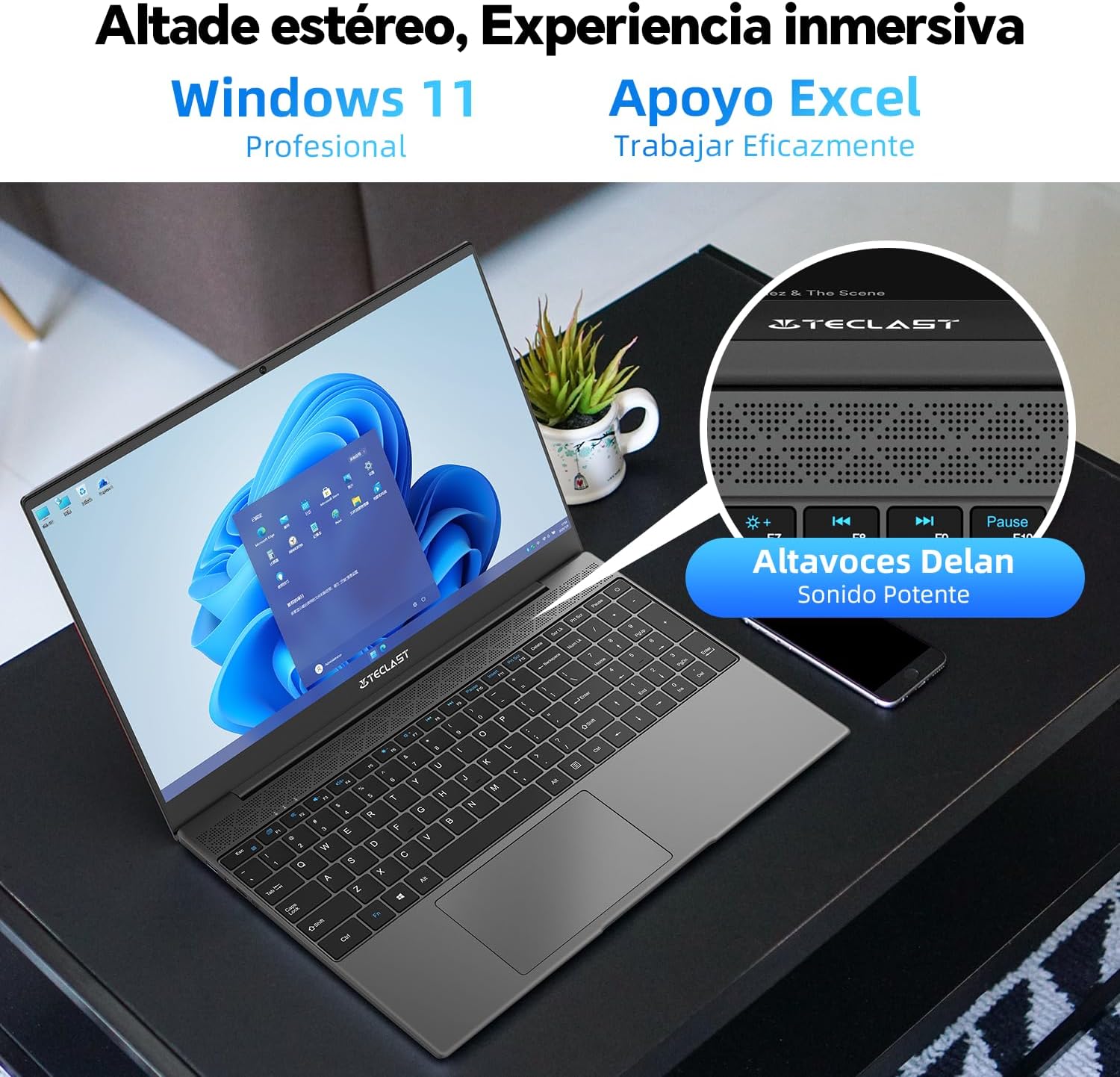 TECLAST PC Portatile 15.6 Pollici, Intel N4100 Turbo 2.6GHz Processor, 8GB RAM 256GB SSD, F16Plus Notebook, Windows 11 Computer Portatile, IPS FHD 1920x1080, 2.4G/5G WiFi, Bluetooth 4.2, USB 3.0 TECLAST PC Portatile 15.6 Pollici, Intel N4100 Turbo 2.6GHz Processor, 8GB RAM 256GB SSD, F16Plus Notebook, Windows 11 Computer Portatile, IPS FHD 1920x1080, 2.4G/5G WiFi, Bluetooth 4.2, USB 3.0