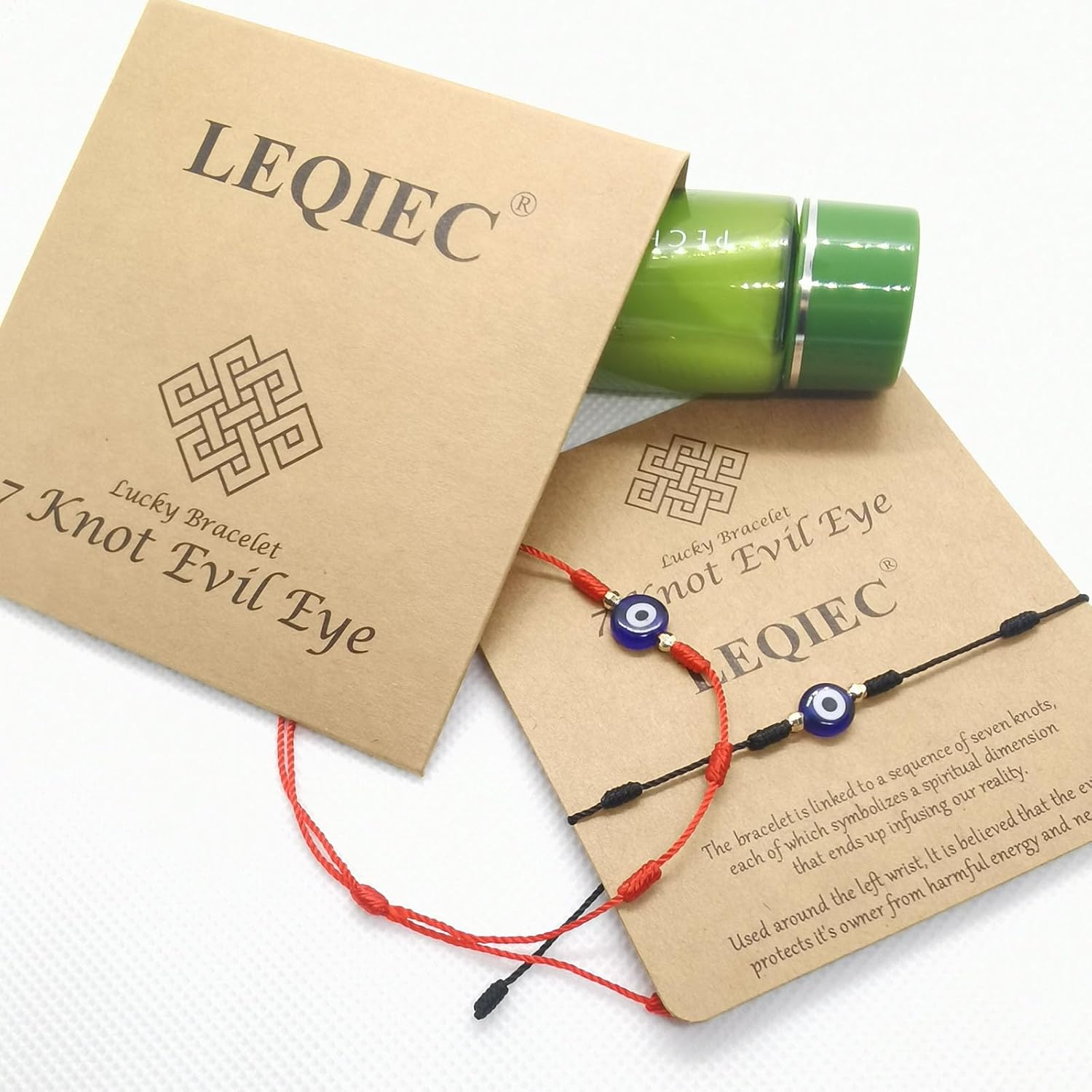 Evil Eye Bracelet for Women Men 7 Knot Red String Protection Blue Easter Bracelet Mal Be Ojo Mexican Energy - Image 6