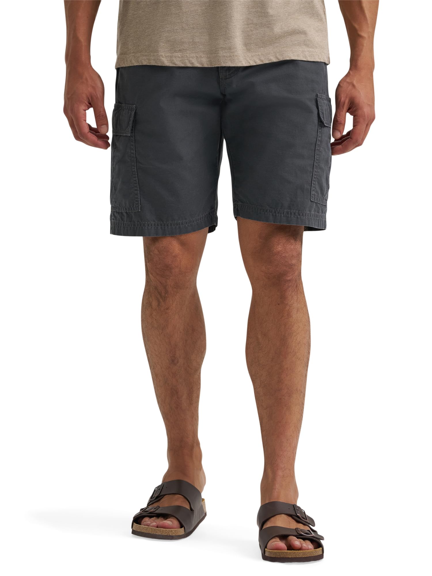 Wrangler Authentics Herren-Cargohose aus Twill, lockere Passform, 48