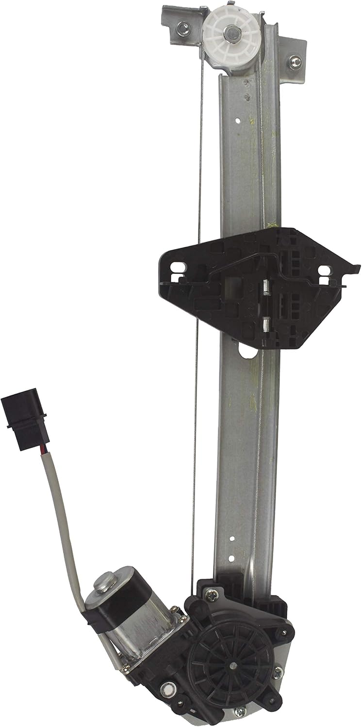 AISIN RPAH-077 Power Window Regulator and Motor Assembly - Compatible with Select Honda Civic; REAR LEFT (Driver Side)