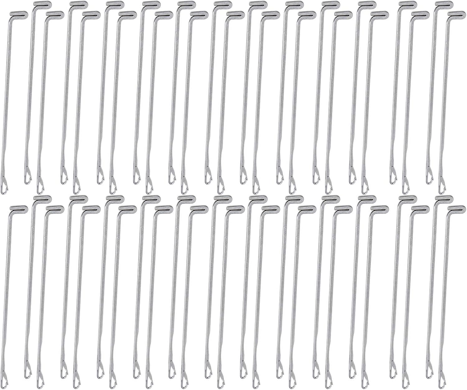 50pcs Knitting Machine Needle, Iron Knitting Machine Needles Set Serging Crochet Hook Sewing Needles Weaving Needles Knitting Machines Accessories Fit for S/80/E6000