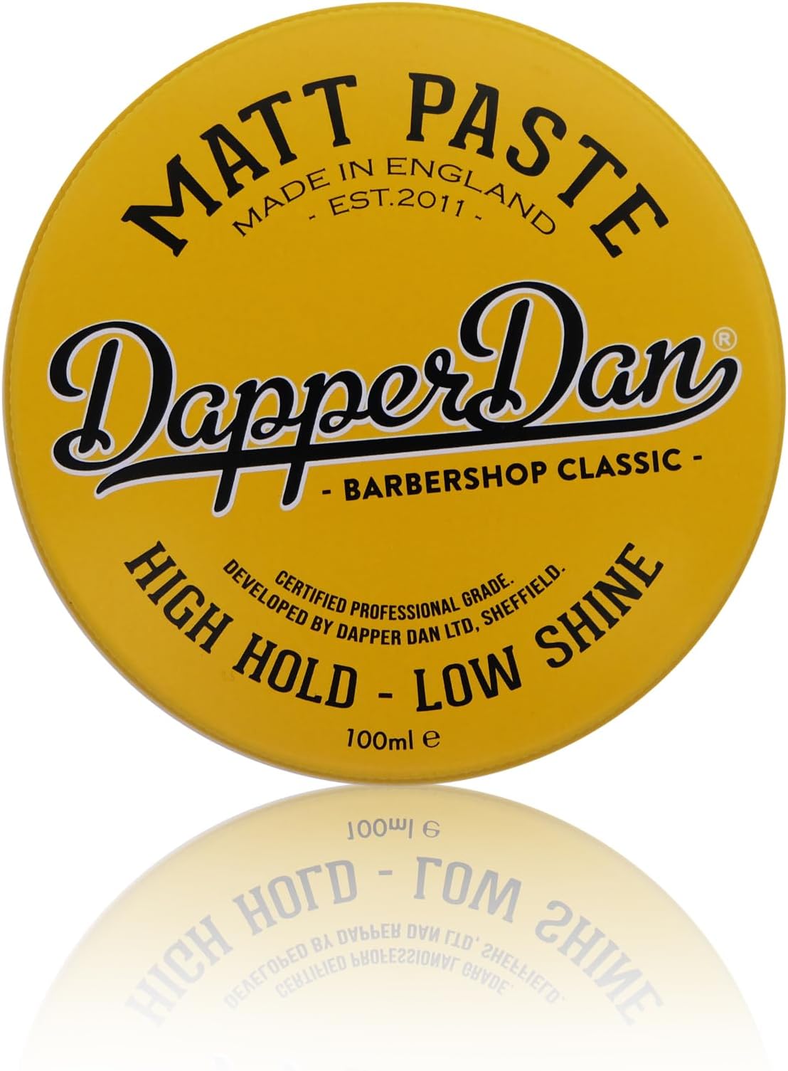 Matt Paste, High Hold Low Shine Hair Paste for Men, Adds Texture with Flexible Hold for All Styles, Vintage Cologne Fragrance, 1 x 100ml