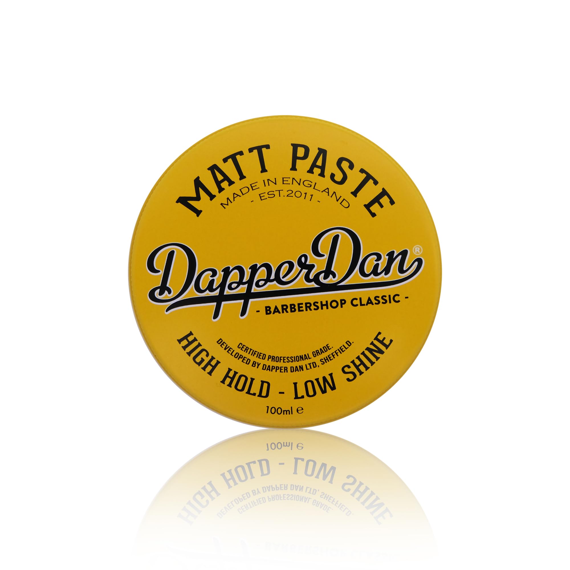 Dapper Dan Matt Paste High Hold Low Shine Hair Paste, 3.38 oz
