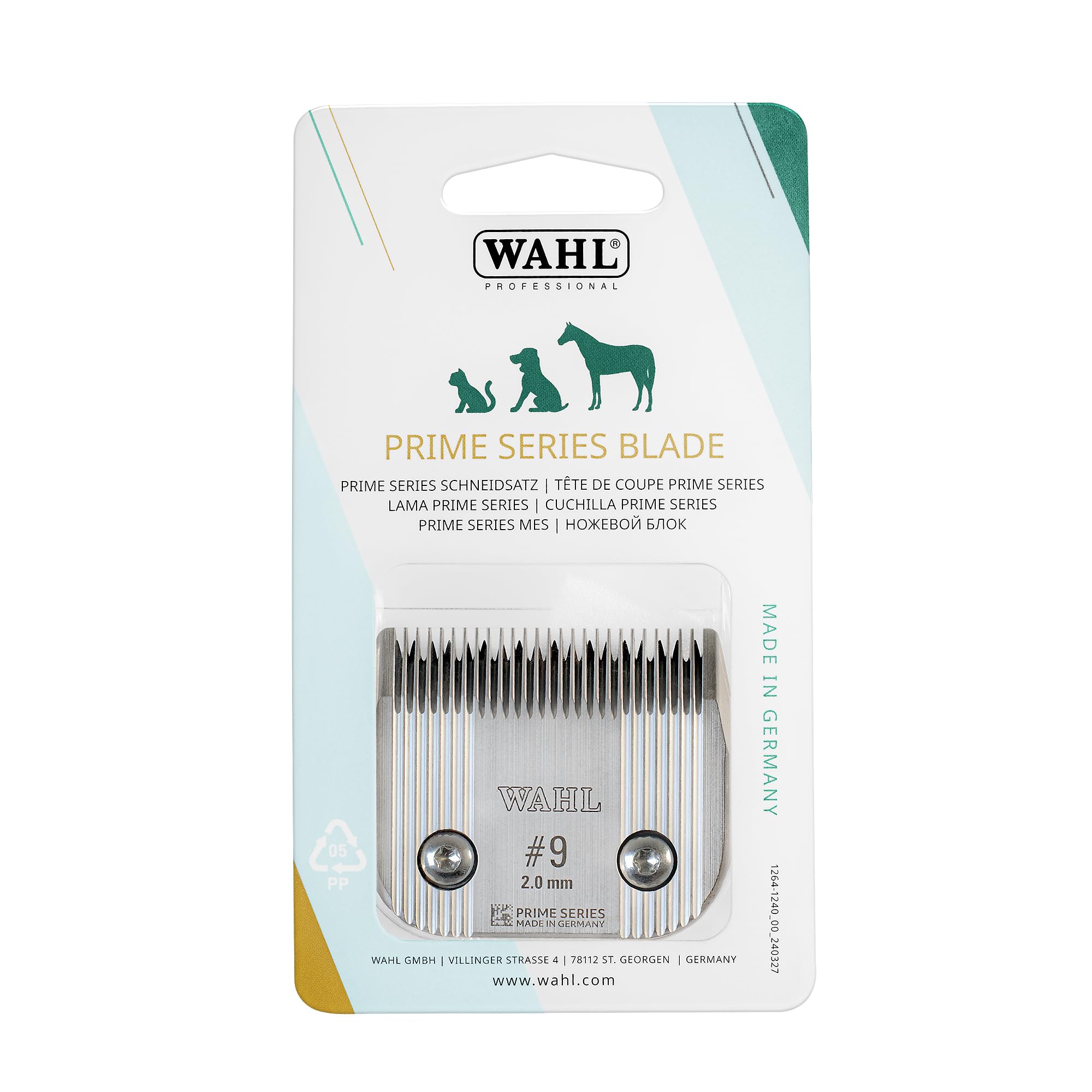 Wahl #9 Prime Series Blade, Designed for Medium Length Pet Clipping High Performance Powerful Clipping - Image 2