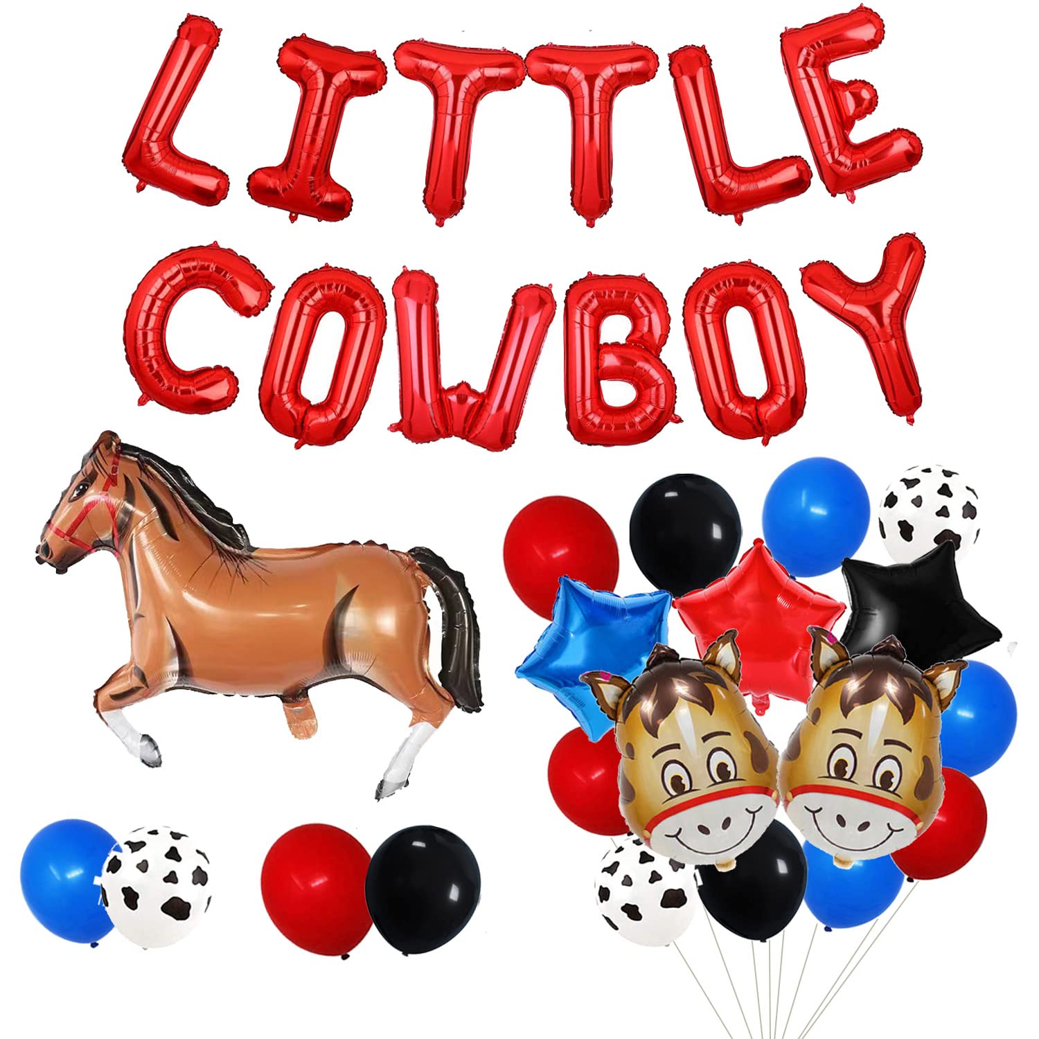 Buy Little Cowboy Baby Shower Decorations, Western Themed Baby Shower