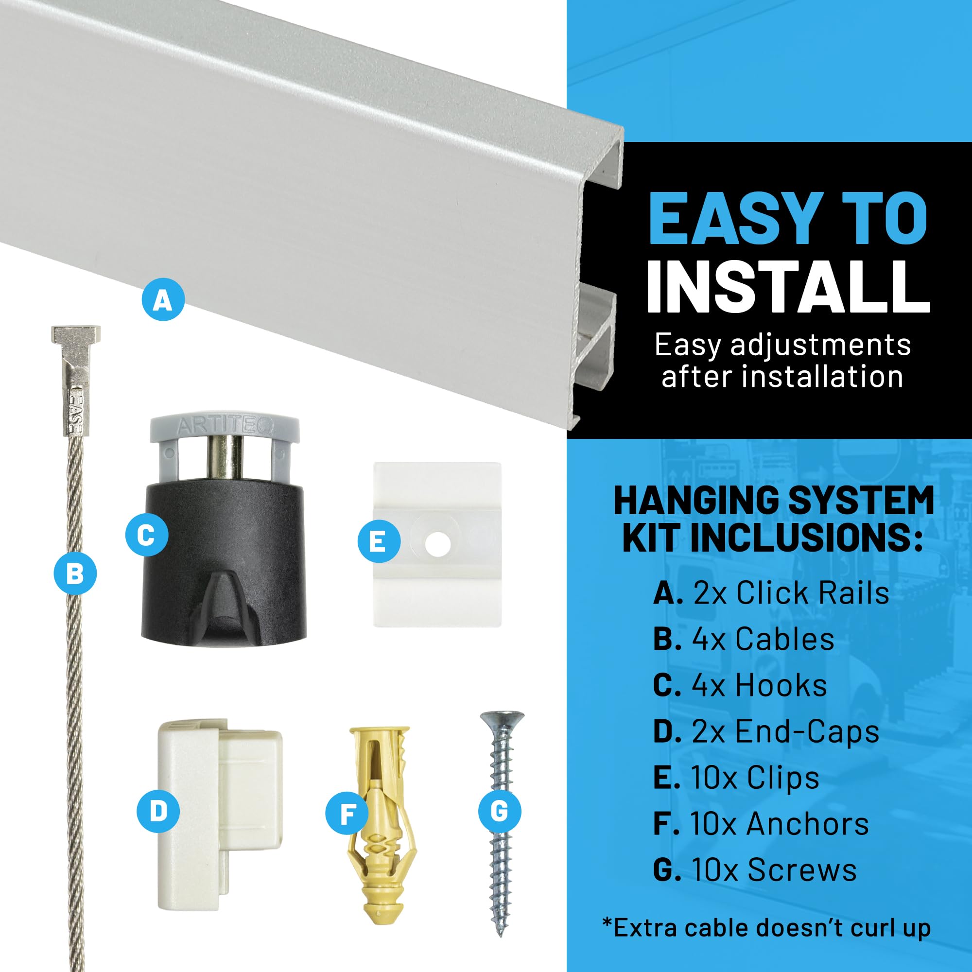 Modern hangend railsysteem met 5 zwarte spots 1-fase - Iconic Jeana
