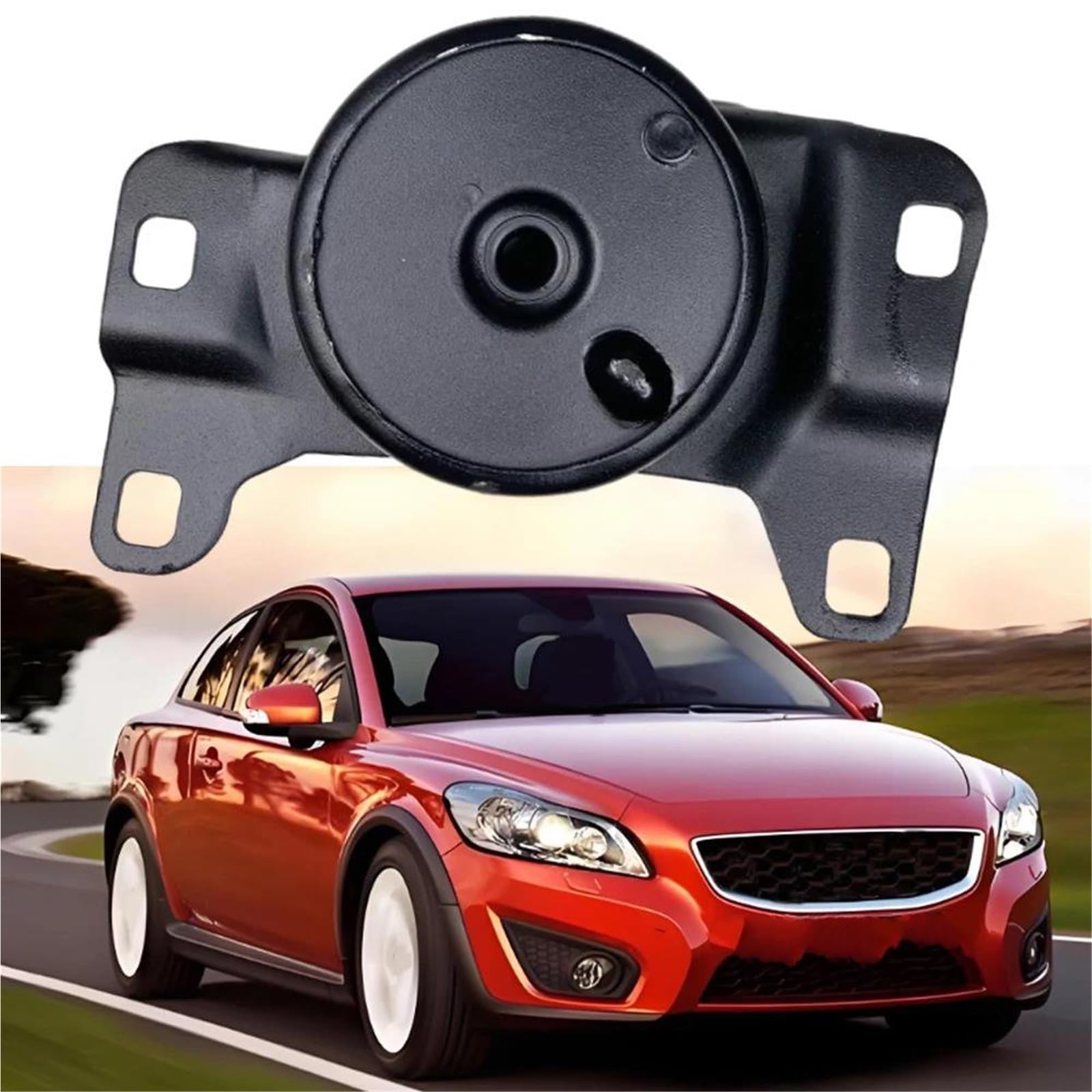 Generico Revisione del Motore 31316498 Componenti Metallici Supporto Motore Auto per Volvo C30 S40 V50 C70 10156 A70052 EM-7432
