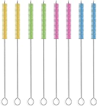 Set of 8 Extra Long Bottle Brushes for Easy Cleaning Bottles, Straws, Teapots and More (15mm)