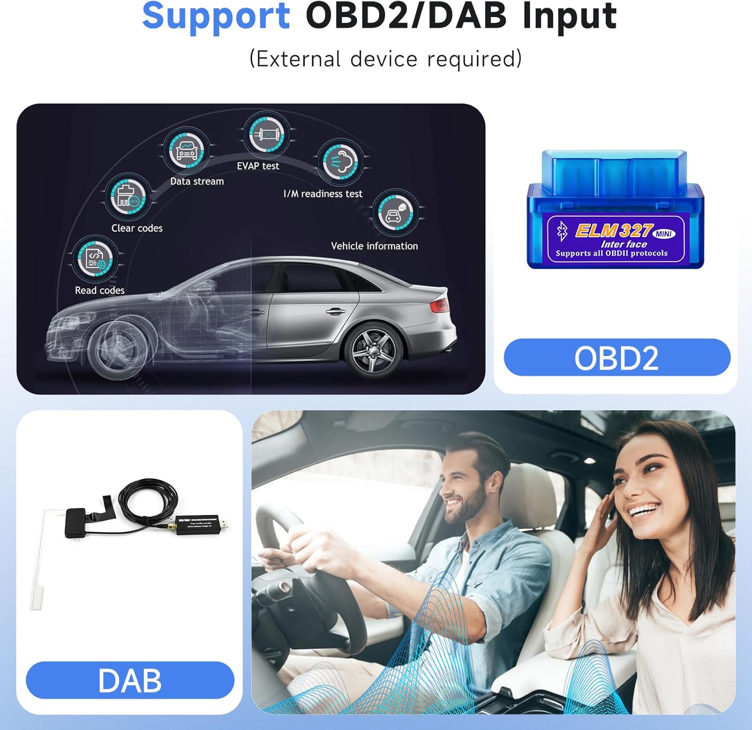 Podofo Autoradio Package List and Dimensions