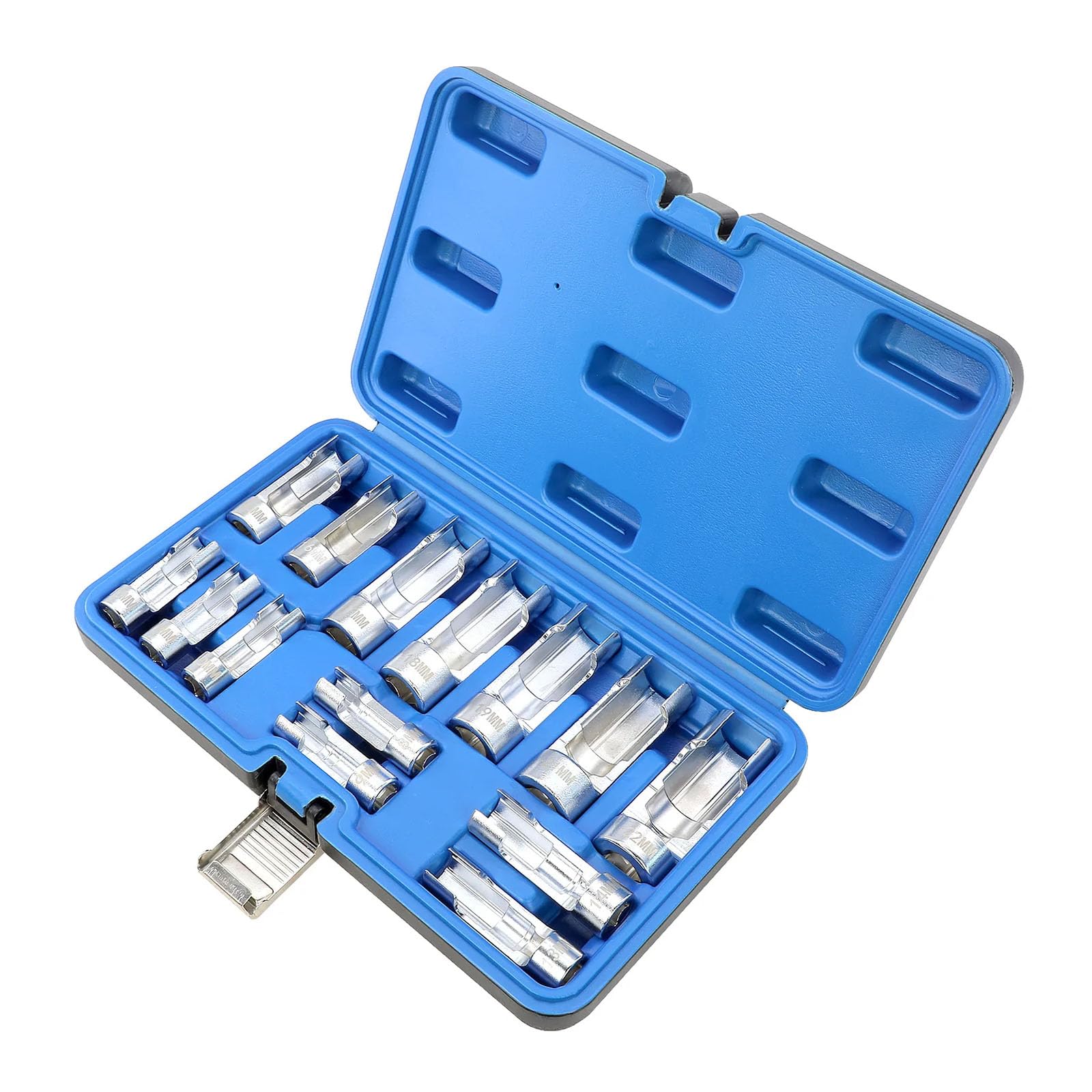 YHAILI Professional Multifunction Socket Wrench Set for Fuels Line and Oxygen Sensors Removal in Automotive Repair with High to Hexagonal Wrench