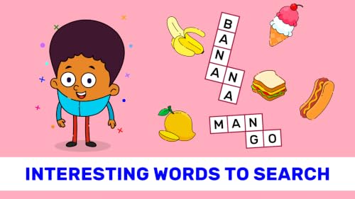 Word Search For Kids: Word Search Puzzle Game For 4-10 Year Olds #TOP5