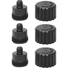 AppliaFit Grease Cup Kit Compatible with Jandy 2133 for Select Jandy Gray 2-Port and 3-Port Valves 3-Pack
