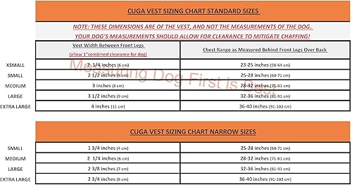 Miniatura 2 de CUGA Chaleco Serious Protection for The Active Dog (MED, NaranjaCoyote)