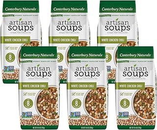 Canterbury Naturals Artisan Soup Mix, White Chicken Chili, Non-GMO, Makes 8 Servings (10.4 Ounce (Pack of 6)
