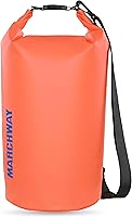 Vista 11 de MARCHWAY - Bolso seco flotante e impermeable 1.32/2.64/5.28/7.93/10.57 galones, parte superior enrollable, mantiene secos equipos de kayak rafting