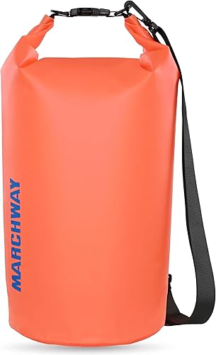MARCHWAY - Bolso seco flotante e impermeable 1.322.645.287.9310.57 galones, parte superior enrollable, mantiene secos equipos de kayak rafting