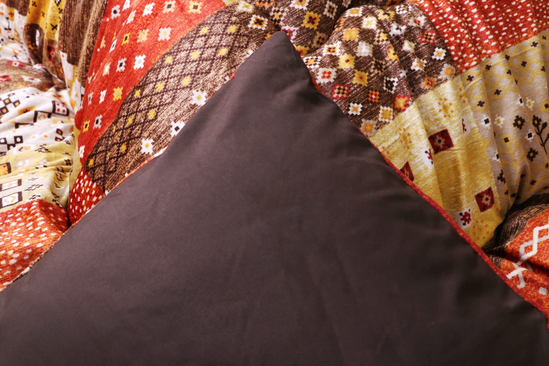 Amazon｜イケヒコ こたつ 掛け 布団 メモリア オレンジ 長方形 約205