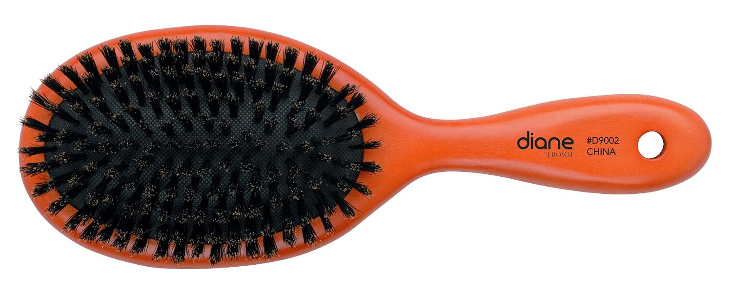 Diane Oval Wood Paddle Brush, Small, D9002