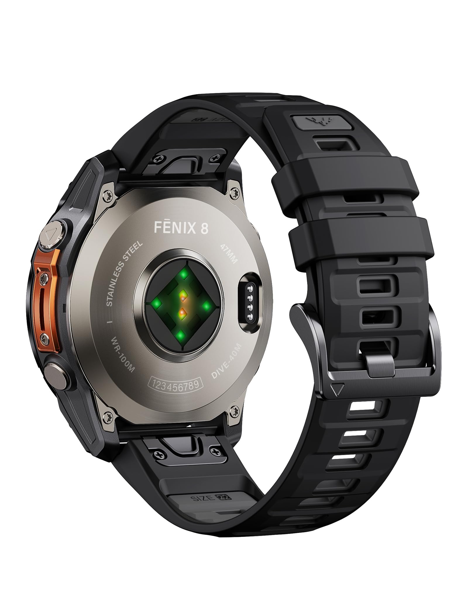 ANBEST Cinturino per Garmin Fenix 7/6/6 Pro/5/8 47mm, Cinturino 22mm Quick-fit Silicone per Fenix 7 Pro/5 Plus/Forerunner 965/955/945/935/Epix 2/Pro 47mm