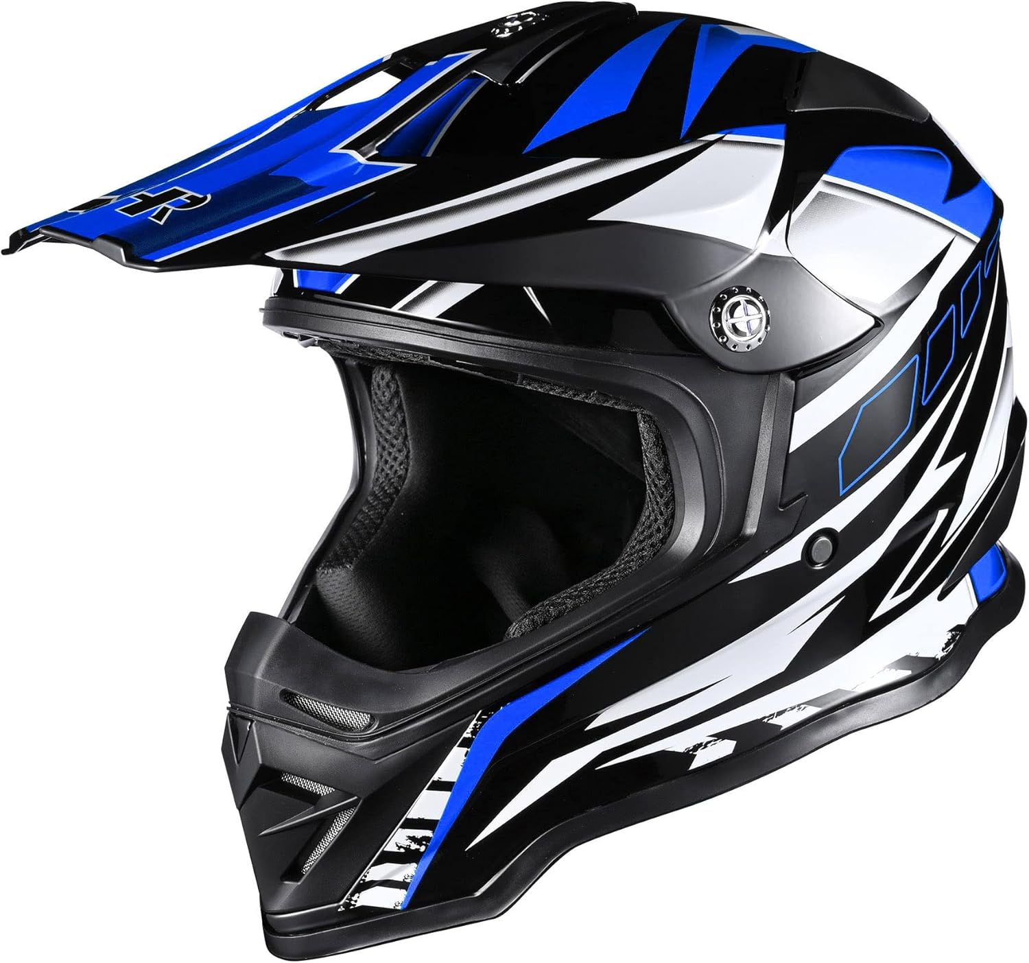 AHR Adult Offroad Dirt Bike Helmet Motocross ATV Dirtbike Outdoor BMX MX Full Face Motorcycle Helmet DOT Approved, H-VEN25 (Black and Blue, X-Large) AHR Adult Offroad Dirt Bike Helmet Motocross ATV Dirtbike Outdoor BMX MX Full Face Motorcycle Helmet DOT Approved, H-VEN25 (Black and Blue, X-Large)