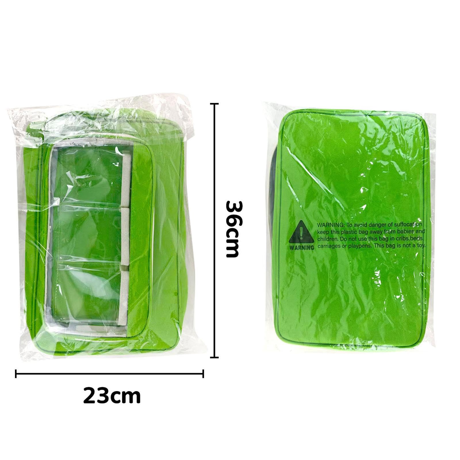 predolo Boîte de Rangement pour semis avec bandoulière réglable, Pratique et Robuste, idéale pour Les, avec Poche en Filet.