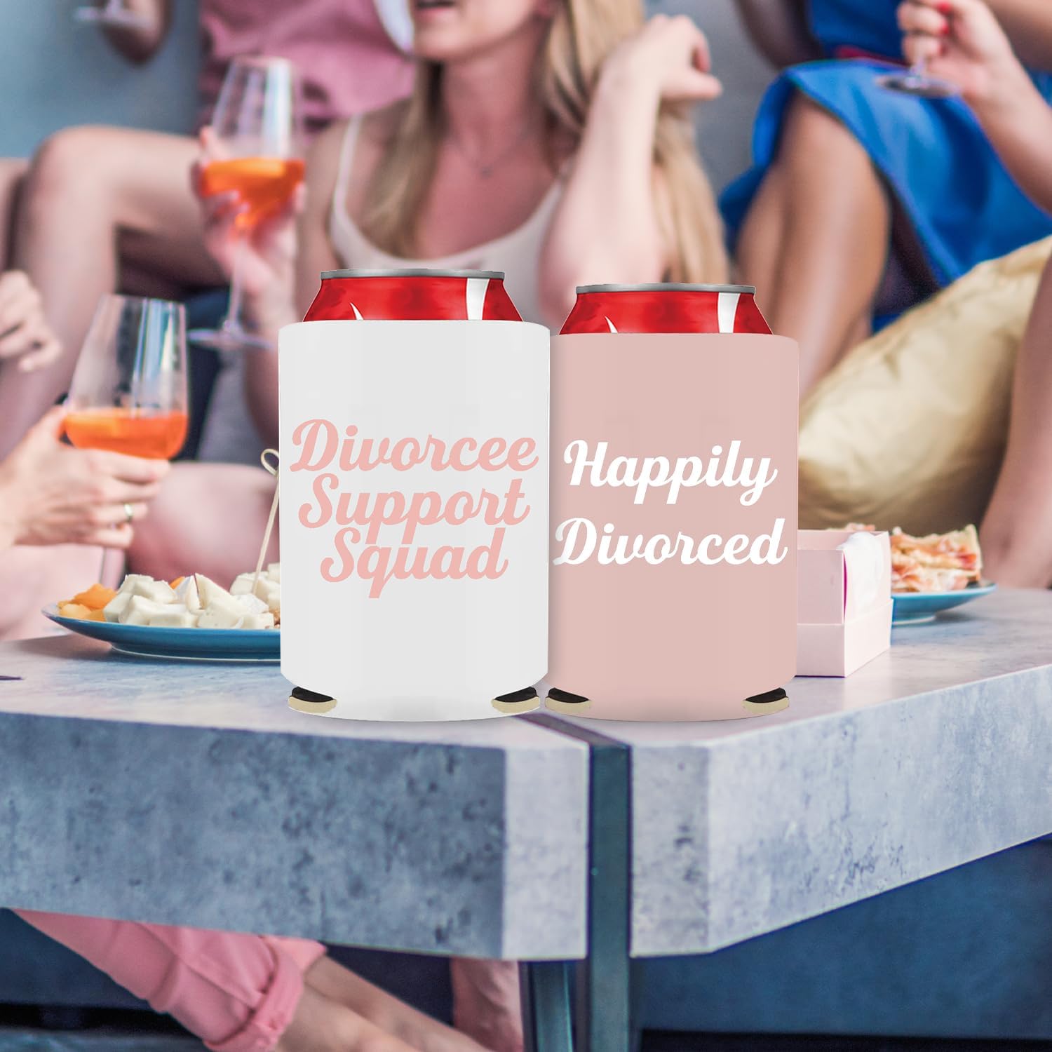 Divorce Party Can Coolies - Happily Divorced Favors Finally Divorced Party Decorations for Women & Men | Breakup Gifts Kit Divorcee Ideas Newly Single Gift Decor Bye Felicia Set Decoration (Pink) image 4