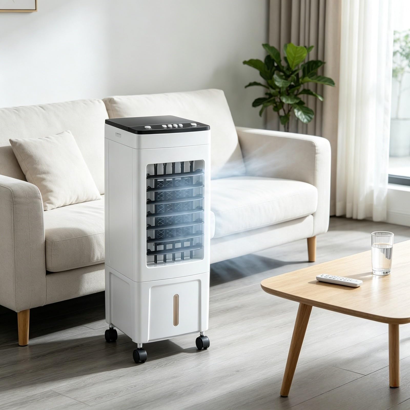 Raffreddatore D'aria Evaporativo 4-In-1 Senza Finestre，B
