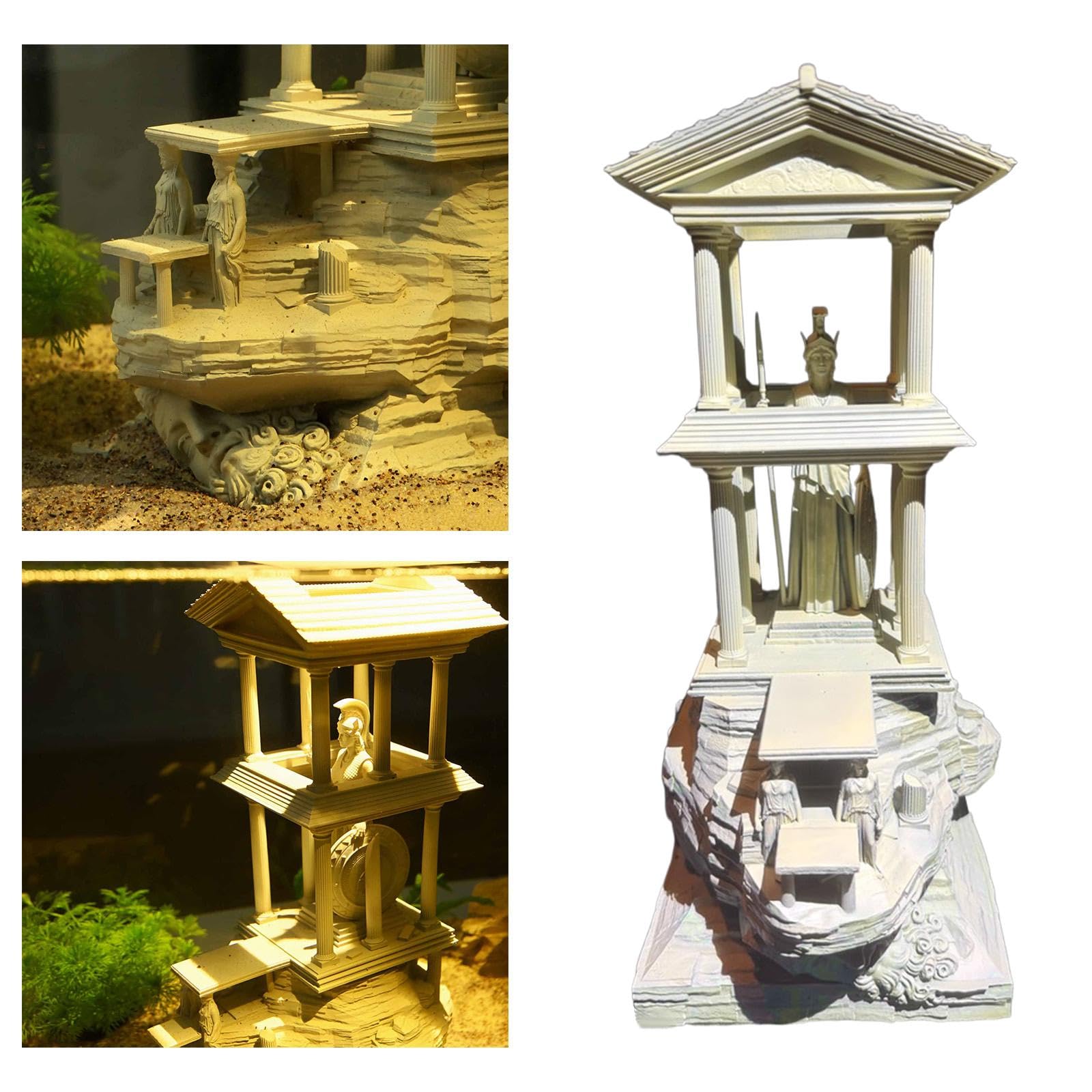 Figura Resina Estilo Romano Acuario