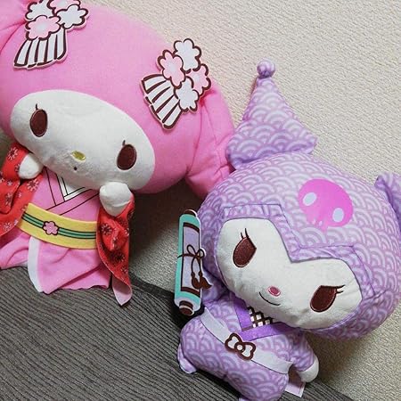 Amazon マイメロディ Oh Ninja Bigぬいぐるみ マイメロディ クロミ 全2種セット ぬいぐるみ おもちゃ