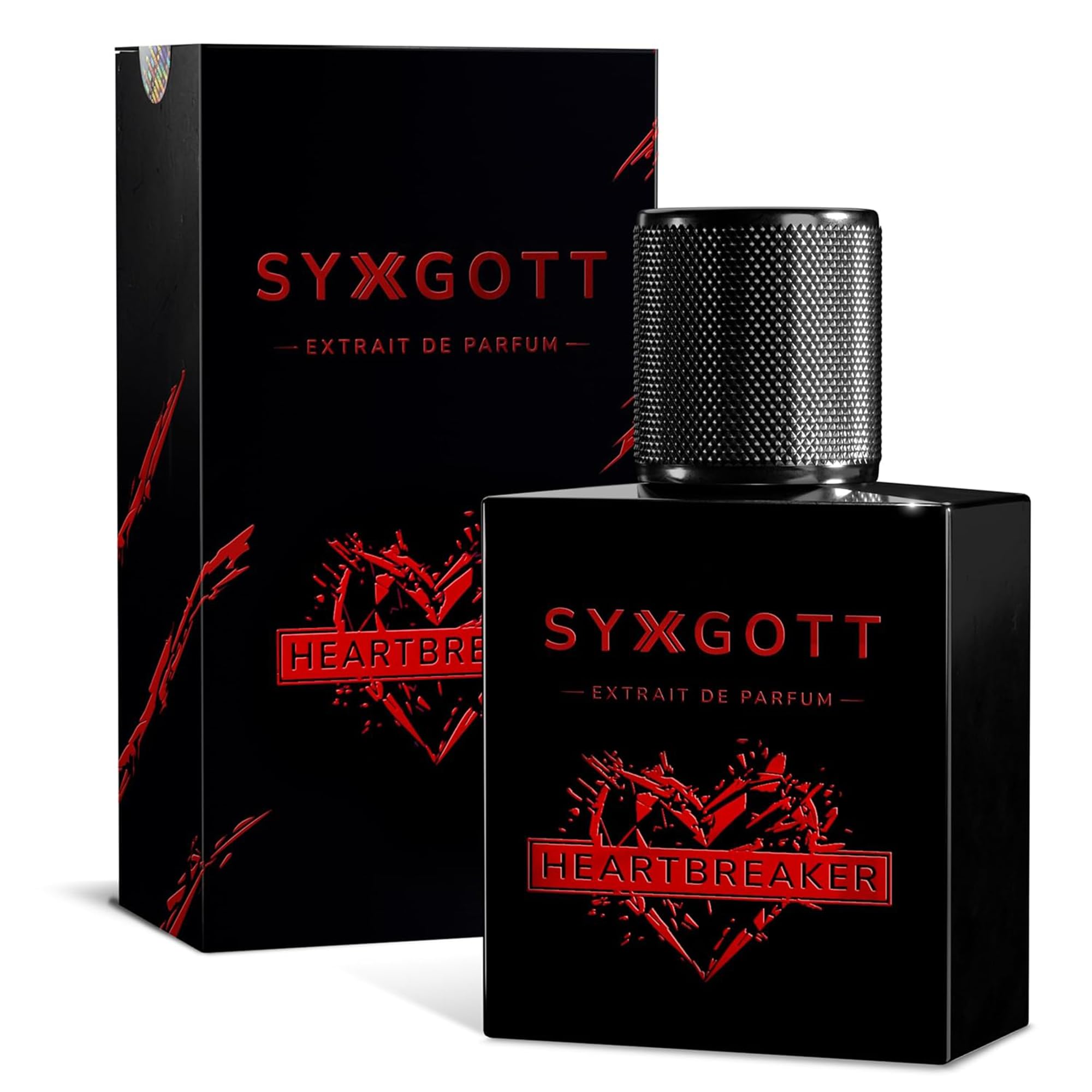 SYXGOTT HEARTBREAKER Männerparfum mit Pheromon Öl | Extrait de Parfum für Herren | Parfumprobe inklusive | intensiv, würzig und erfrischend | perfekter Frühling & Sommerduft