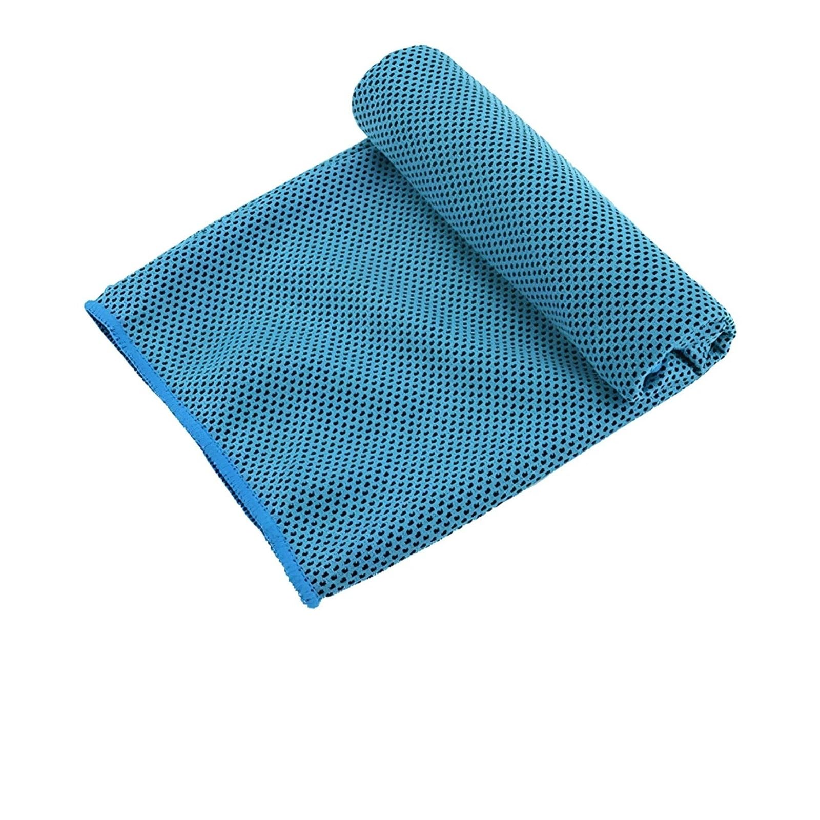HNULGVI Cooling towel Cool Sports Towels Absorb Sweat Ice for Men(Blue)