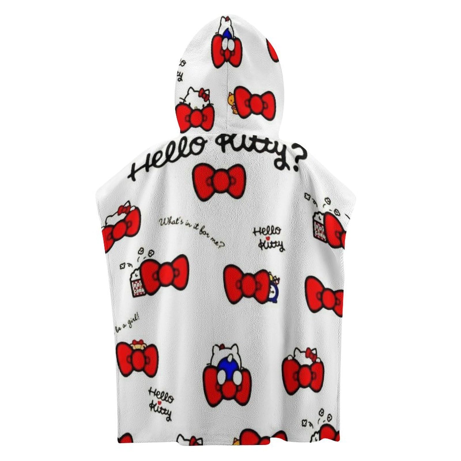 Amazon｜ハローキティ キッズ バスローブ 子供用 着るタオル