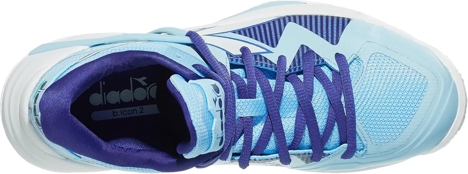 Diadora B.ICON 2 W Clay (Bright Baby Blue/White) (6) - Image 4