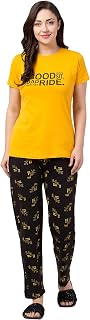 FUNDAY FASHION Women's Cotton Embroidered Pajama Set Price In India