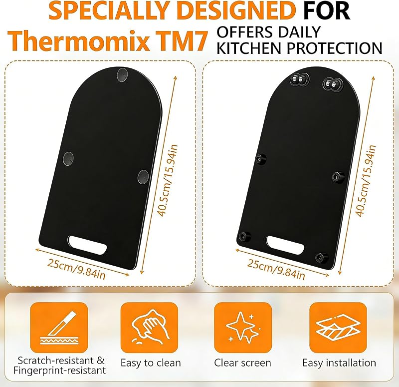 Tavă glisantă din bambus cu roți pentru accesorii TM7 SelfTek, bază pentru cântar compatibilă cu rotire la 360 de grade, cu bile de oțel, negru
