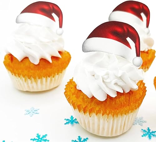 Miniatura 10 de Calaveras grandes comestibles de azúcar  Decoración para pasteles Dia De Los Muertos  Calaveras para tartas  Decoración para cupcakes  Juego de 24