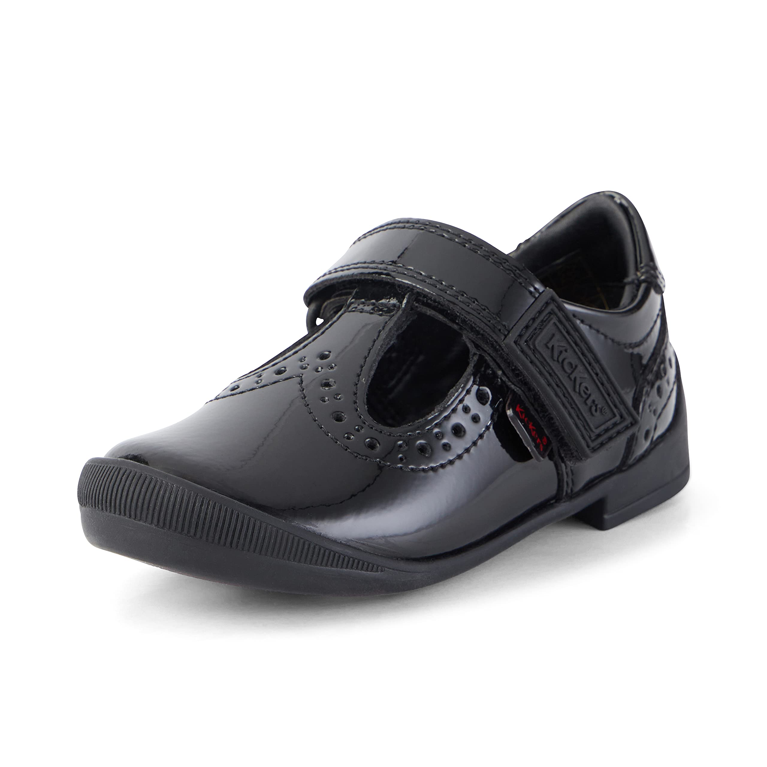 Kickers Bridie Brogue T Vel, Zapatos para Uniformes de Escuela Bebé-Niñas