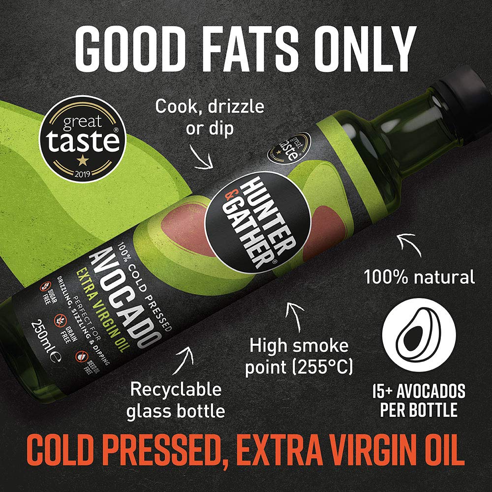 Hunter & Gather Extra Virgin Avocado Oil 250ml Cold Pressed