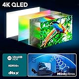 Philips 43PUS7800 4K QLED Smart TV - Écran 43 Pouces avec Plateforme Pixel Precise Ultra HD, Titan OS et Son Dolby Atmos - Compatible Alexa et Assistant Vocal Google - 4