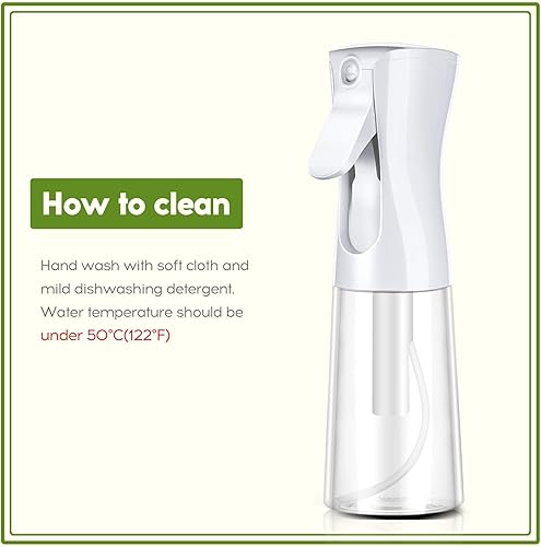 Miniatura 6 de Oliver - Pulverizador de aceite para cocinar, botella de spray de 12 onzas, dispensador de aceite recargable sin aerosol, estilo ensalada Mister